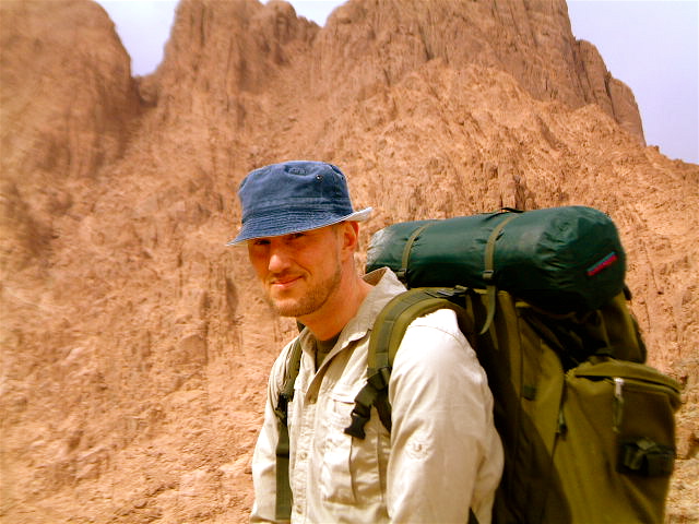 Chris on Mount Sinai